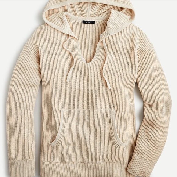 J. Crew Ribbed Cotton-Cashmere Sweater - Size M - Picture 1 of 5